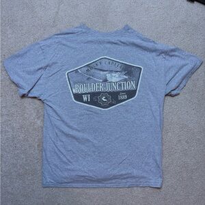 Boulder Junction Musky Fishing Tee